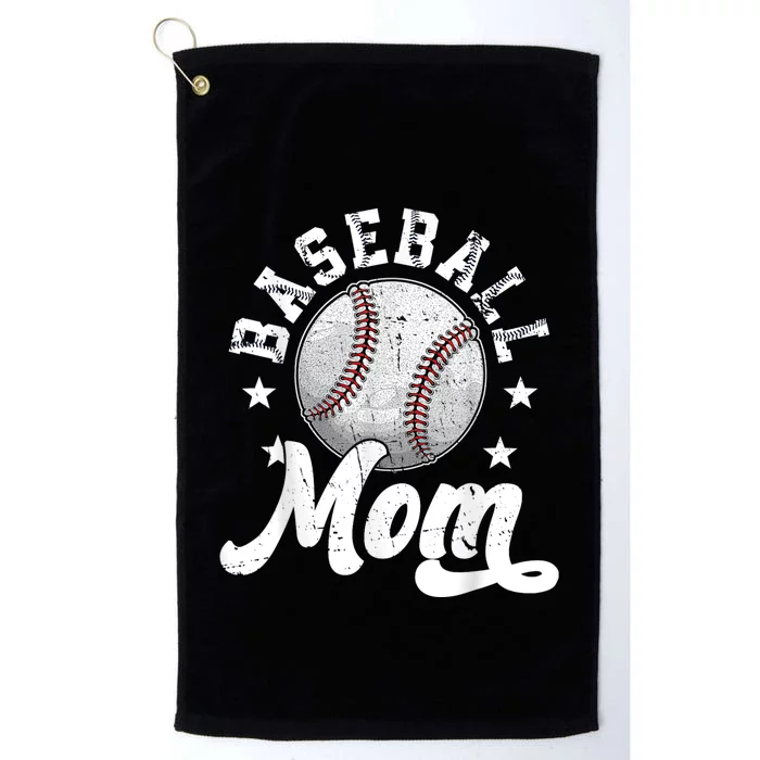 Baseball Mom Platinum Collection Golf Towel