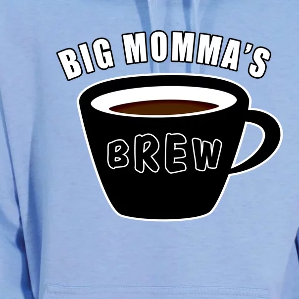 Big Mommas Brew Funny Coffee Lovers Camping Gift For Mom Funny Gift Unisex Surf Hoodie