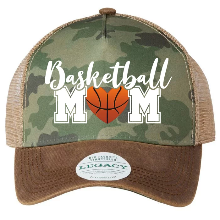 Basketball Mom Cool Gift Legacy Tie Dye Trucker Hat