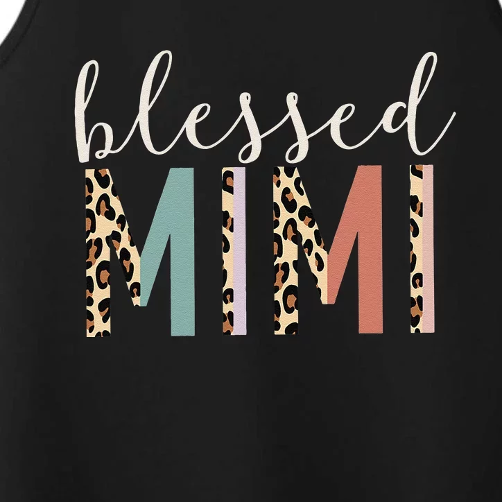 Blessed Mimi Cute Leopard Print Performance Tank