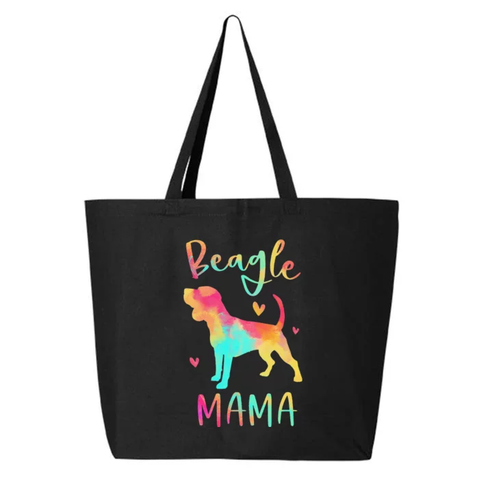 Beagle Mama Colorful Beagle Gifts Dog Mom 25L Jumbo Tote