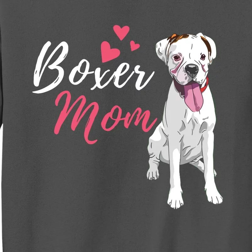 Boxer Mom Cute German Boxer Lover Dog Owner Tall Sweatshirt