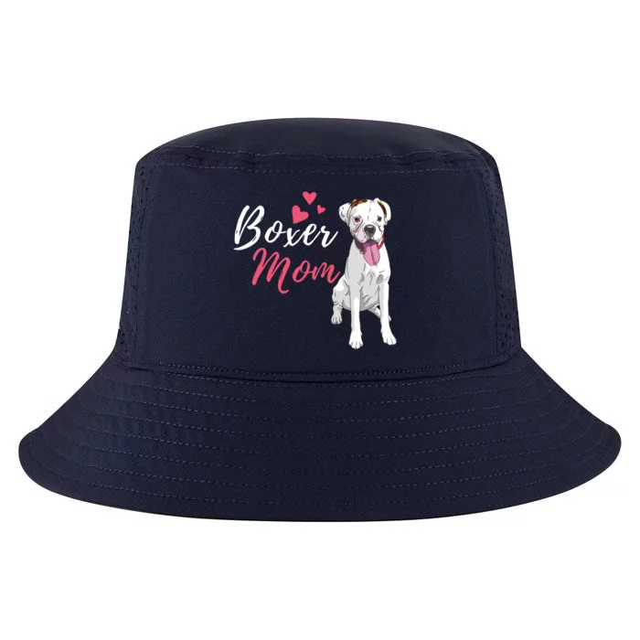 Boxer Mom Cute German Boxer Lover Dog Owner Cool Comfort Performance Bucket Hat