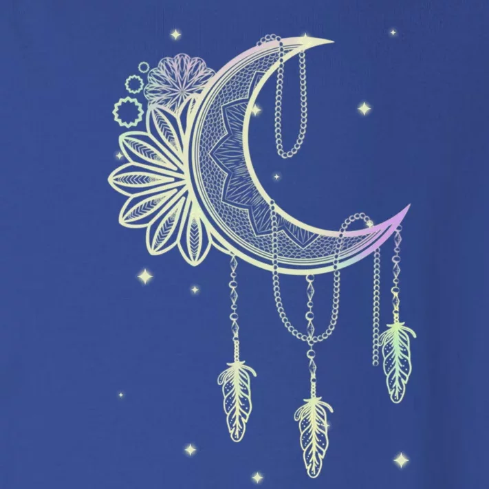 Boho Moon Celestial Body Astrology Dreamcatcher Pastel Goth Gift Toddler Long Sleeve Shirt