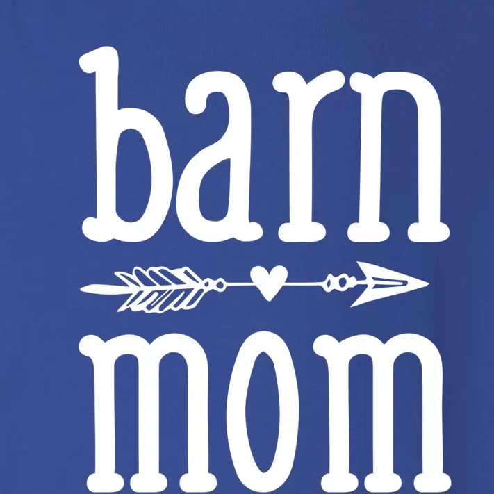 Barn Mom Cute Horseback Riding Lesson Equestrian Gift Toddler Long Sleeve Shirt