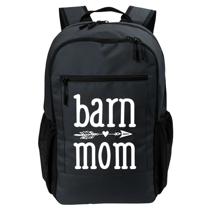 Barn Mom Cute Horseback Riding Lesson Equestrian Gift Daily Commute Backpack