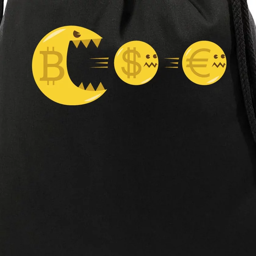 Bitcoin Monster Crypto Drawstring Bag