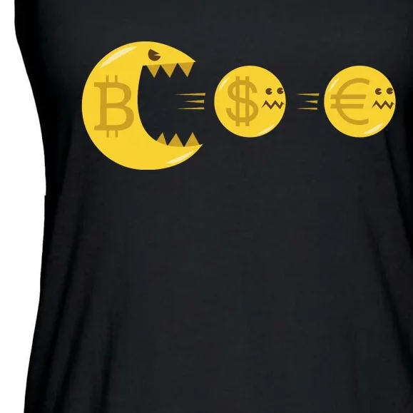 Bitcoin Monster Crypto Ladies Essential Flowy Tank