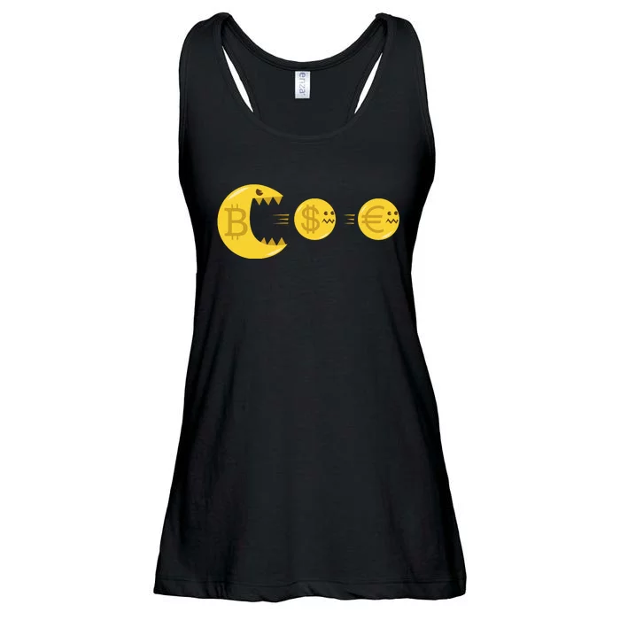 Bitcoin Monster Crypto Ladies Essential Flowy Tank