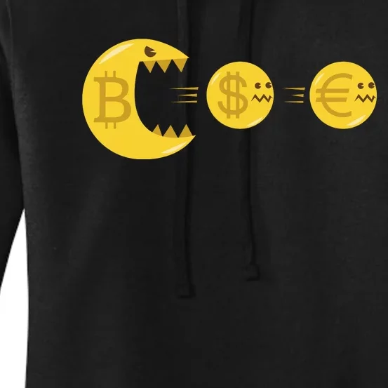 Bitcoin Monster Crypto Women's Pullover Hoodie