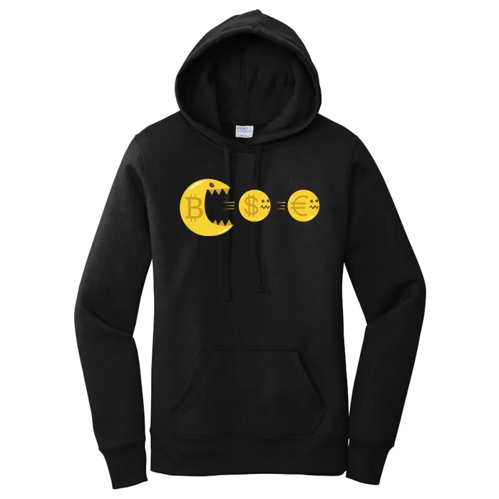 Bitcoin Monster Crypto Women's Pullover Hoodie