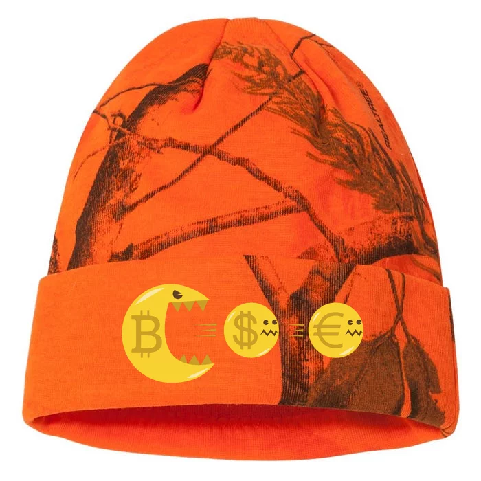 Bitcoin Monster Crypto Kati - 12in Camo Beanie