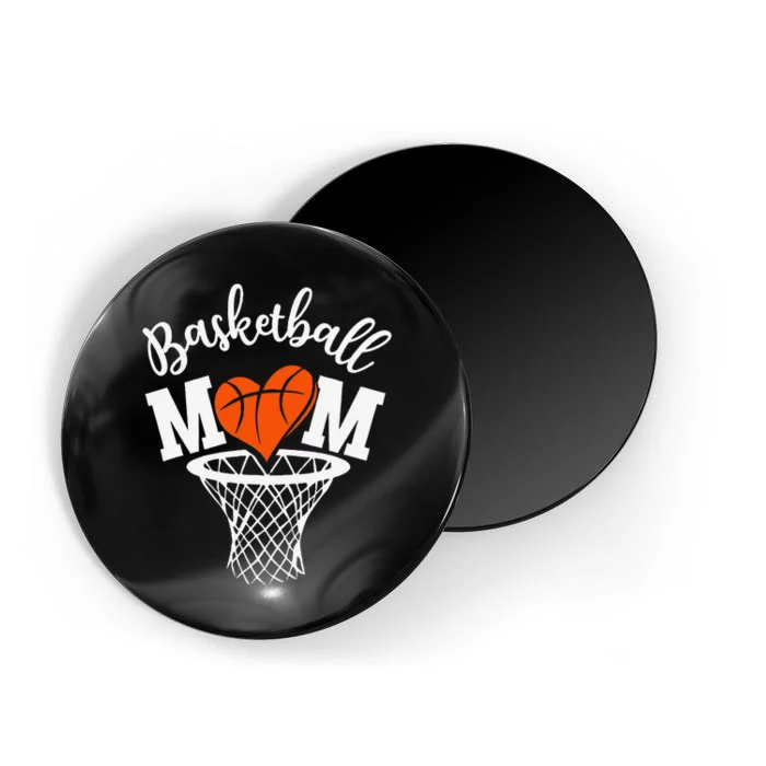 Basketball Mom Cute Novelty Distressed Magnet