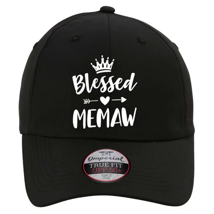 Blessed Memaw Cute Grandma Mothers Day Idea Memaw Gift The Original Performance Cap