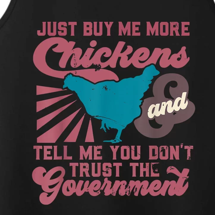 Buy Me Chickens And Tell Me You Don't Trust The Government Performance Tank