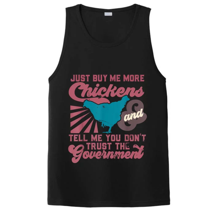 Buy Me Chickens And Tell Me You Don't Trust The Government Performance Tank