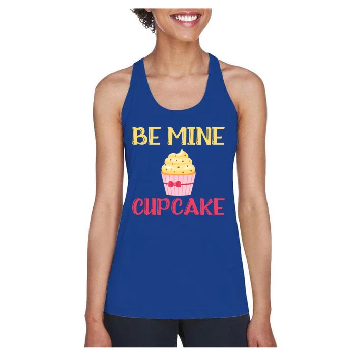 Be My Cupcake Funny Valentine Gift Women's Racerback Tank