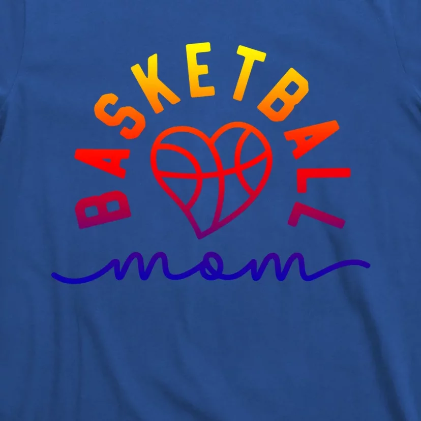 Basketball Mom Cute Mother Graphic Mama Team Funny Funny Gift T-Shirt