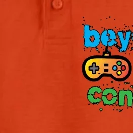 Beyond My Control Video Game Controller Gaming Gamers Cool Gift Dry Zone Grid Performance Polo