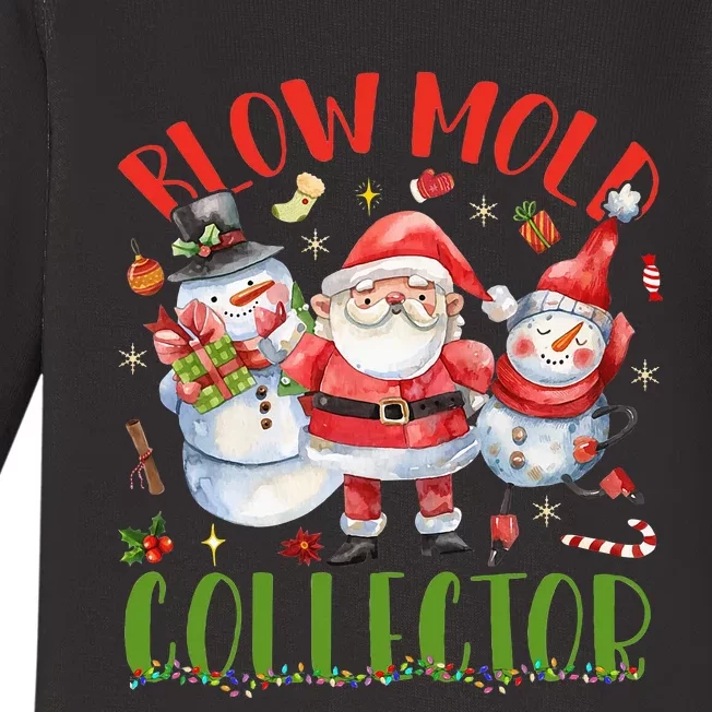 Blow Mold Collector Light It S Up Christmas Halloween Baby Long Sleeve Bodysuit