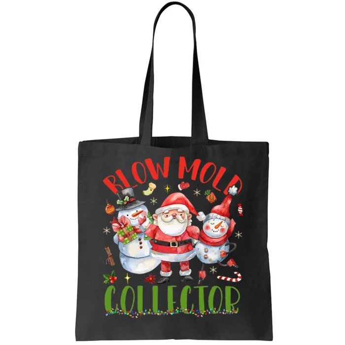 Blow Mold Collector Light It S Up Christmas Halloween Tote Bag