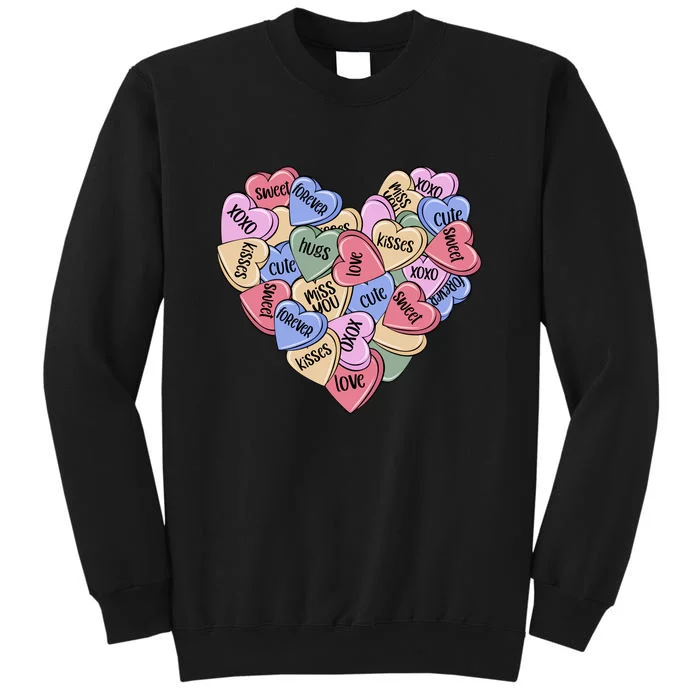 Be Mine Candy Heart Valentine Gift For Valentine Day Sweatshirt