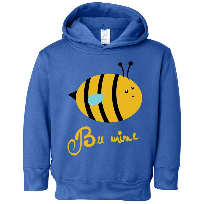 Bee Mine Cute Bees Valentines Day Couples Gift Toddler Hoodie