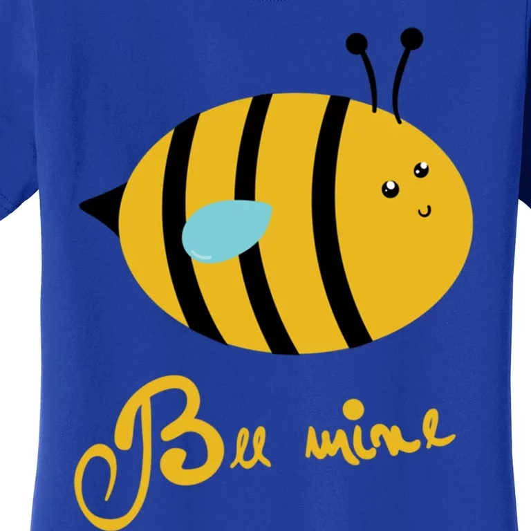 Bee Mine Cute Bees Valentines Day Couples Gift Women's T-Shirt