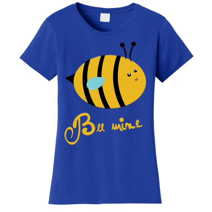 Bee Mine Cute Bees Valentines Day Couples Gift Women's T-Shirt