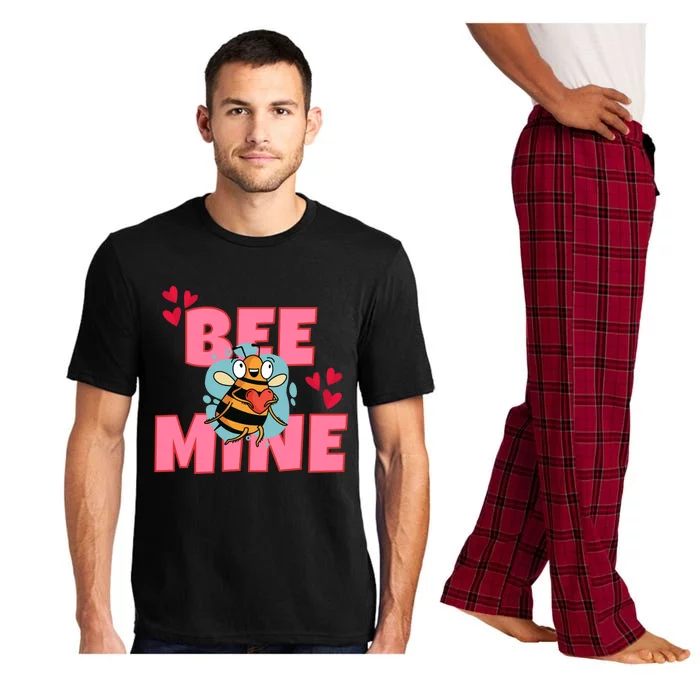 Bee Mine Cute Honeybee Valentine's Day Meaningful Gift Pajama Set