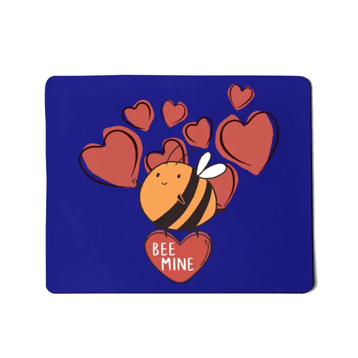 Bee Mine Cute Honeybee Valentine's Day Cool Gift Mousepad