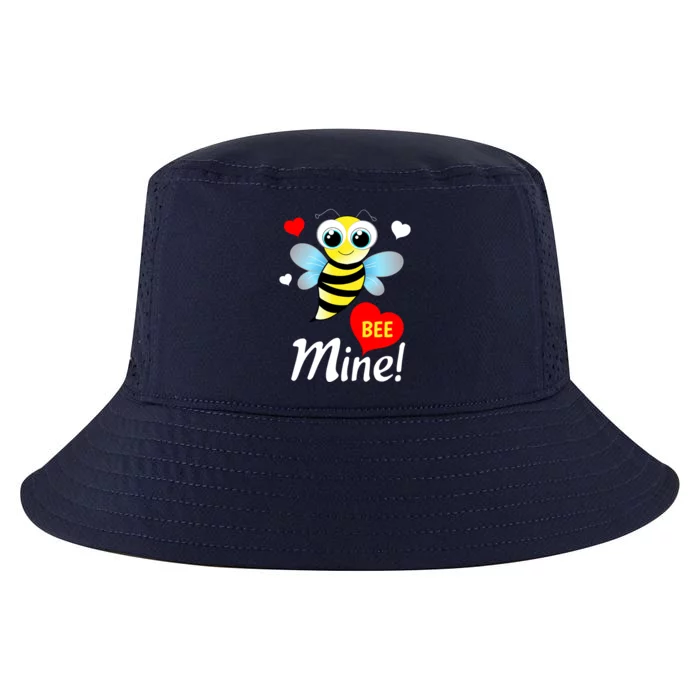 Bee Mine Cute Valentine's Day Pun Gift Teens Gift Cool Comfort Performance Bucket Hat