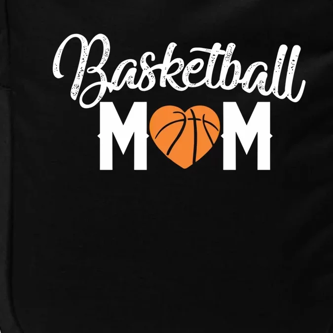 Basketball Mom Cute Funny Heart Mothers Gift Gift Impact Tech Backpack