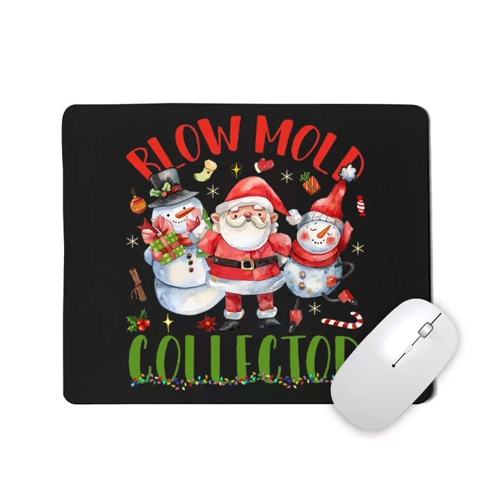 Blow Mold Collector Light It S Up Christmas Halloween Mousepad