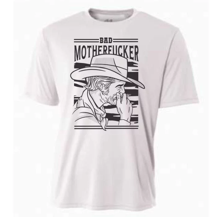 Bad Motherfucker Cowboy Cooling Performance Crew T-Shirt