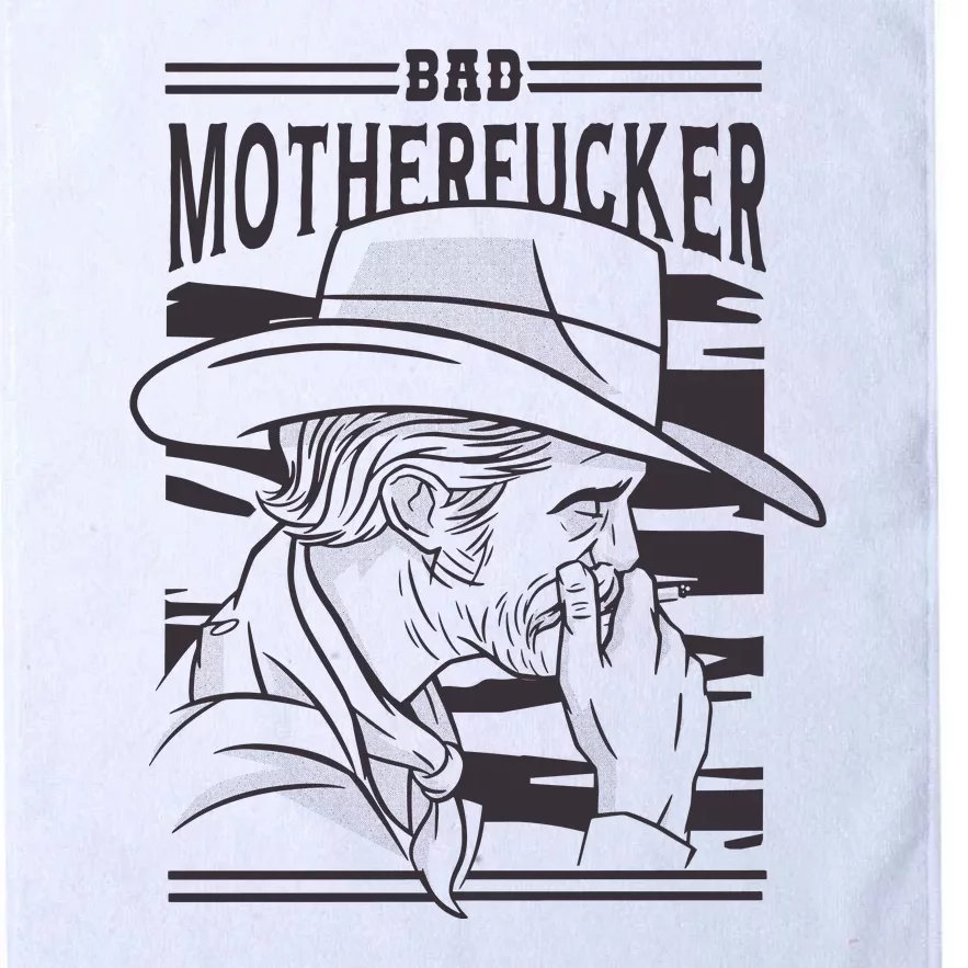 Bad Motherfucker Cowboy Platinum Collection Golf Towel