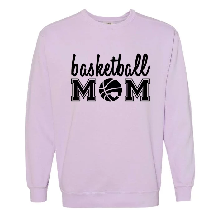 Basketball Mom Cute Top Gift Garment-Dyed Sweatshirt