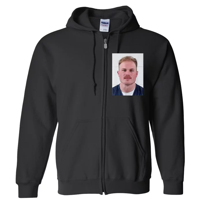 Bryan Mugshot Country Music Full Zip Hoodie