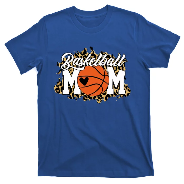 Basketball Mom Cool Gift Mom Game Day Outfit Mothers Day Gift T-Shirt