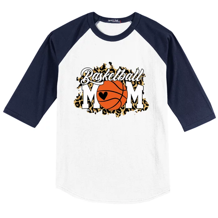 Basketball Mom Cool Gift Mom Game Day Outfit Mothers Day Gift Baseball Sleeve Shirt