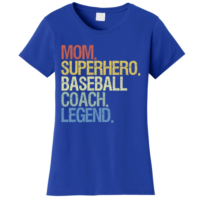 Baseball Mom Coach Gift Women's T-Shirt