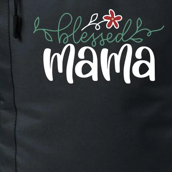 Blessed Mama Cute Gift For Mom Daily Commute Backpack