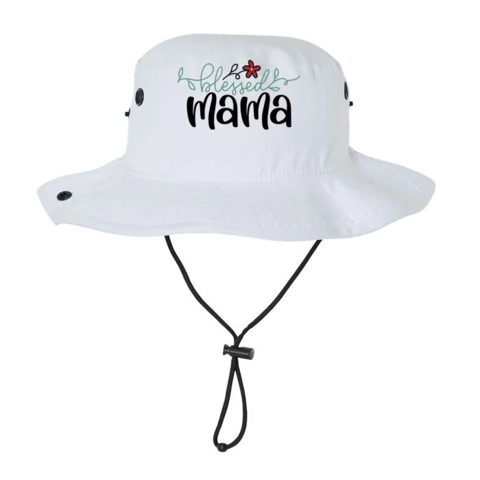 Blessed Mama Cute Gift For Mom Legacy Cool Fit Booney Bucket Hat