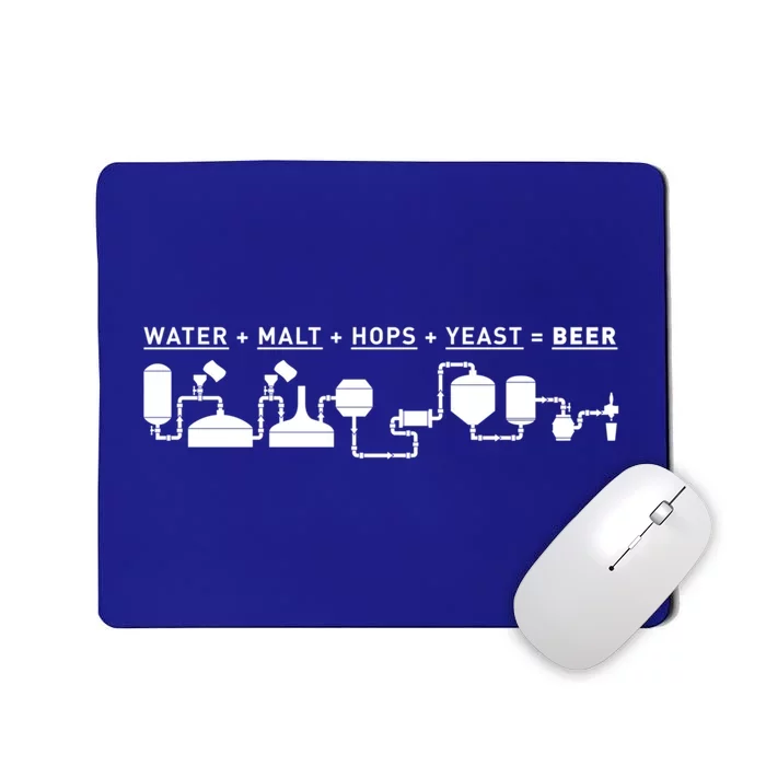 Beer Making Cycle Diagram For Homebrew Meaningful Gift Mousepad