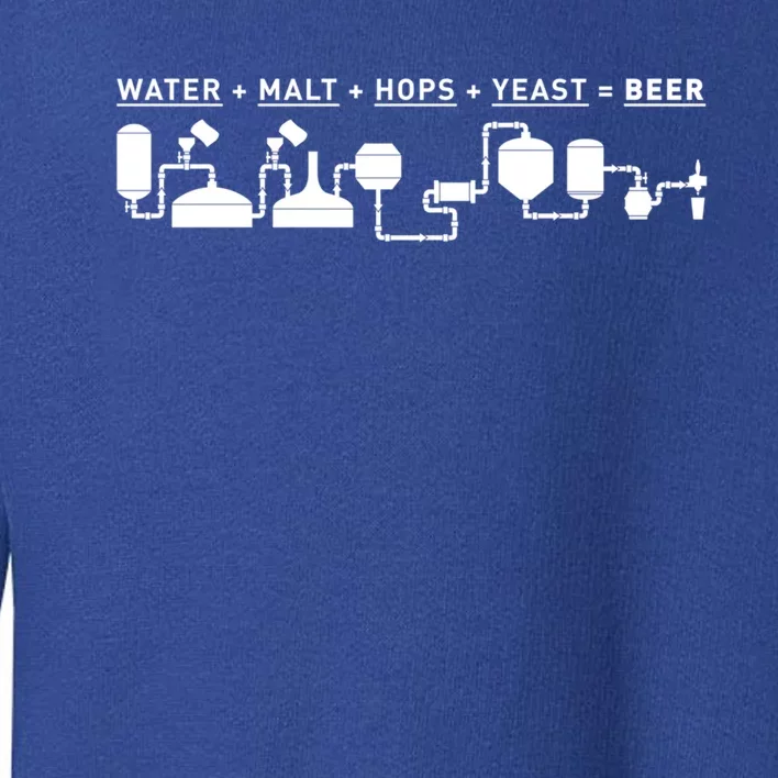 Beer Making Cycle Diagram For Homebrew Meaningful Gift Toddler Sweatshirt