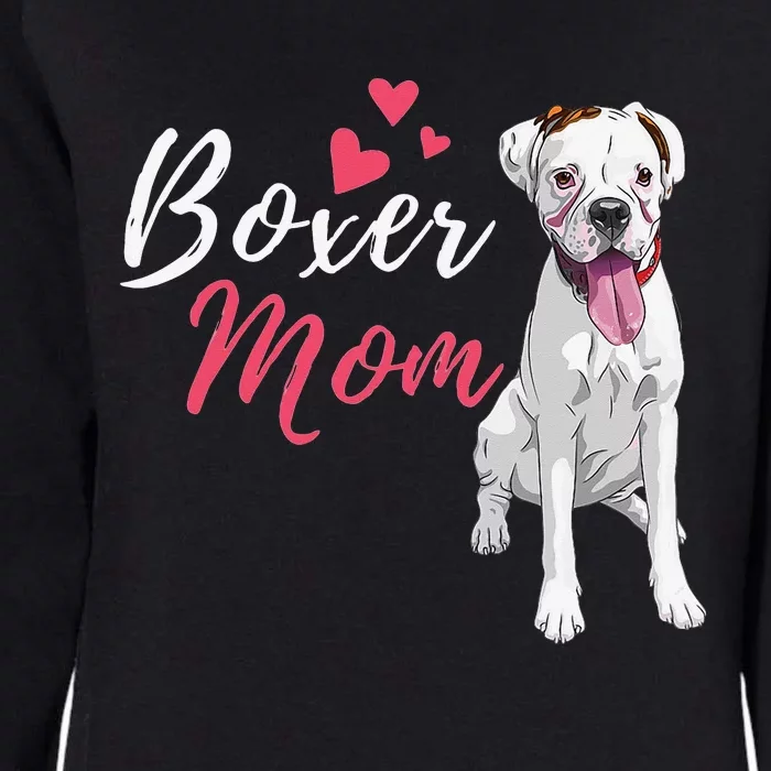 Boxer Mom Cute German Boxer Lover Dog Owner Womens California Wash Sweatshirt