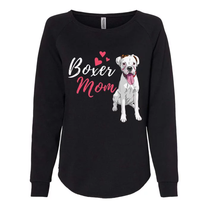 Boxer Mom Cute German Boxer Lover Dog Owner Womens California Wash Sweatshirt