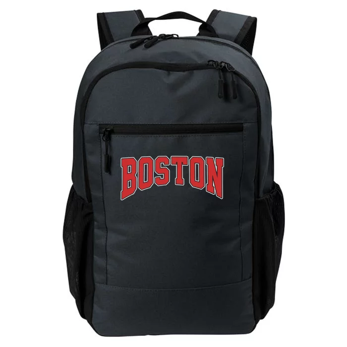 Boston Massachusetts Classic Curve Daily Commute Backpack