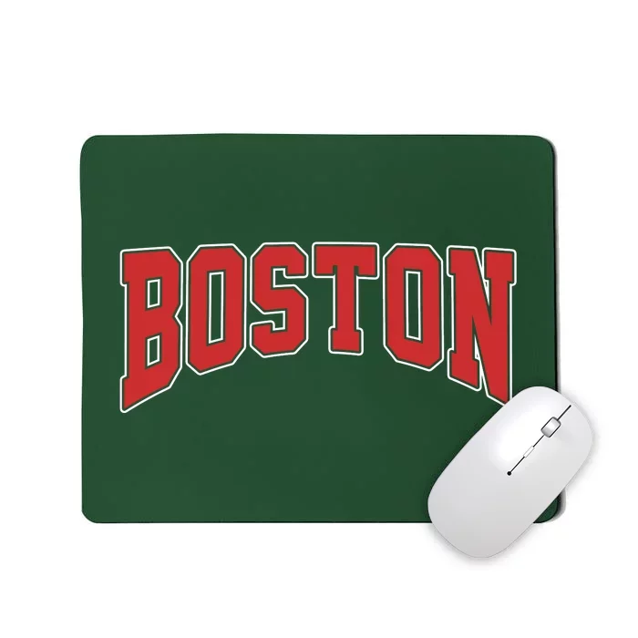 Boston Massachusetts Classic Curve Mousepad