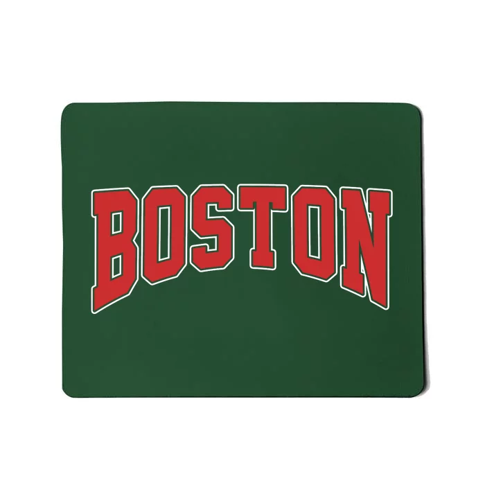 Boston Massachusetts Classic Curve Mousepad